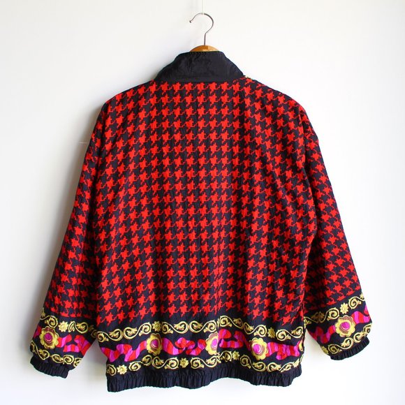 Vintage Versace Pattern Windbreaker Jacket - Picture 4 of 5